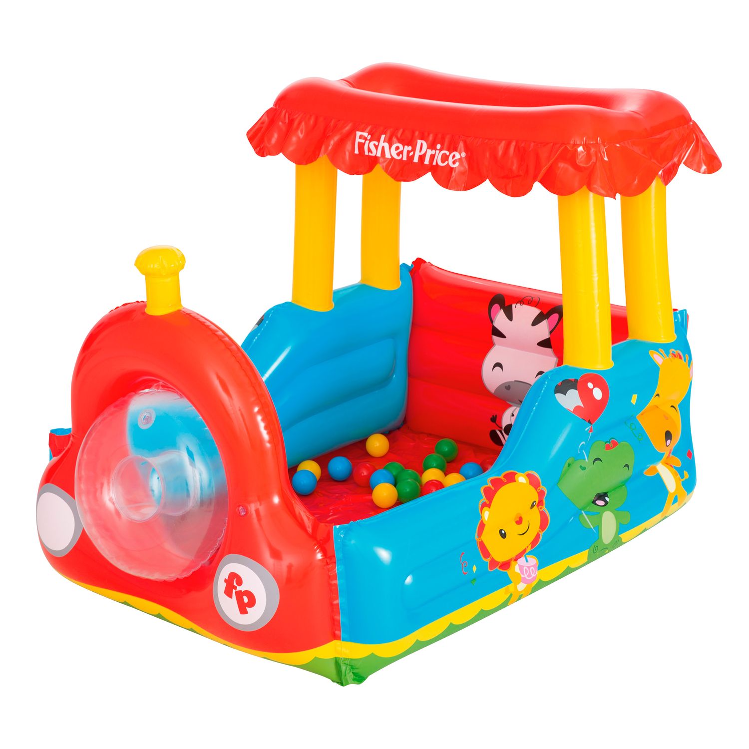 fisher price train ball pit