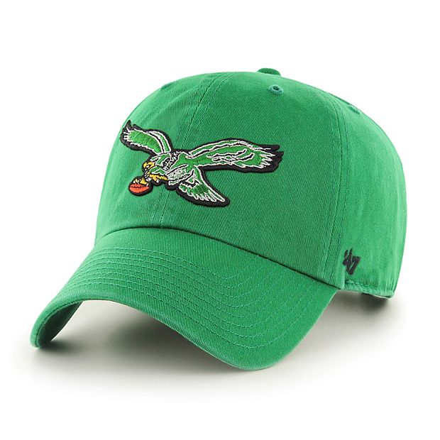 '47 Men's Philadelphia Eagles Green Clean Up Adjustable Hat