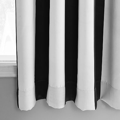 EFF Awning Striped Grommet Blackout Window Curtain