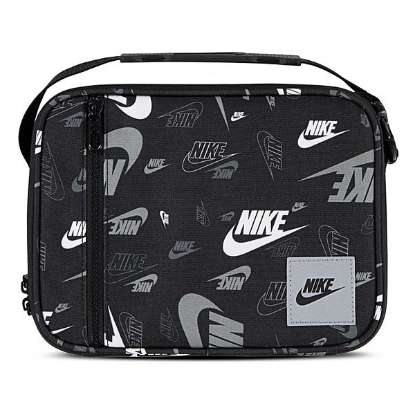 Nike Futura Fuel Pack Lunch Tote - Black Silver Print