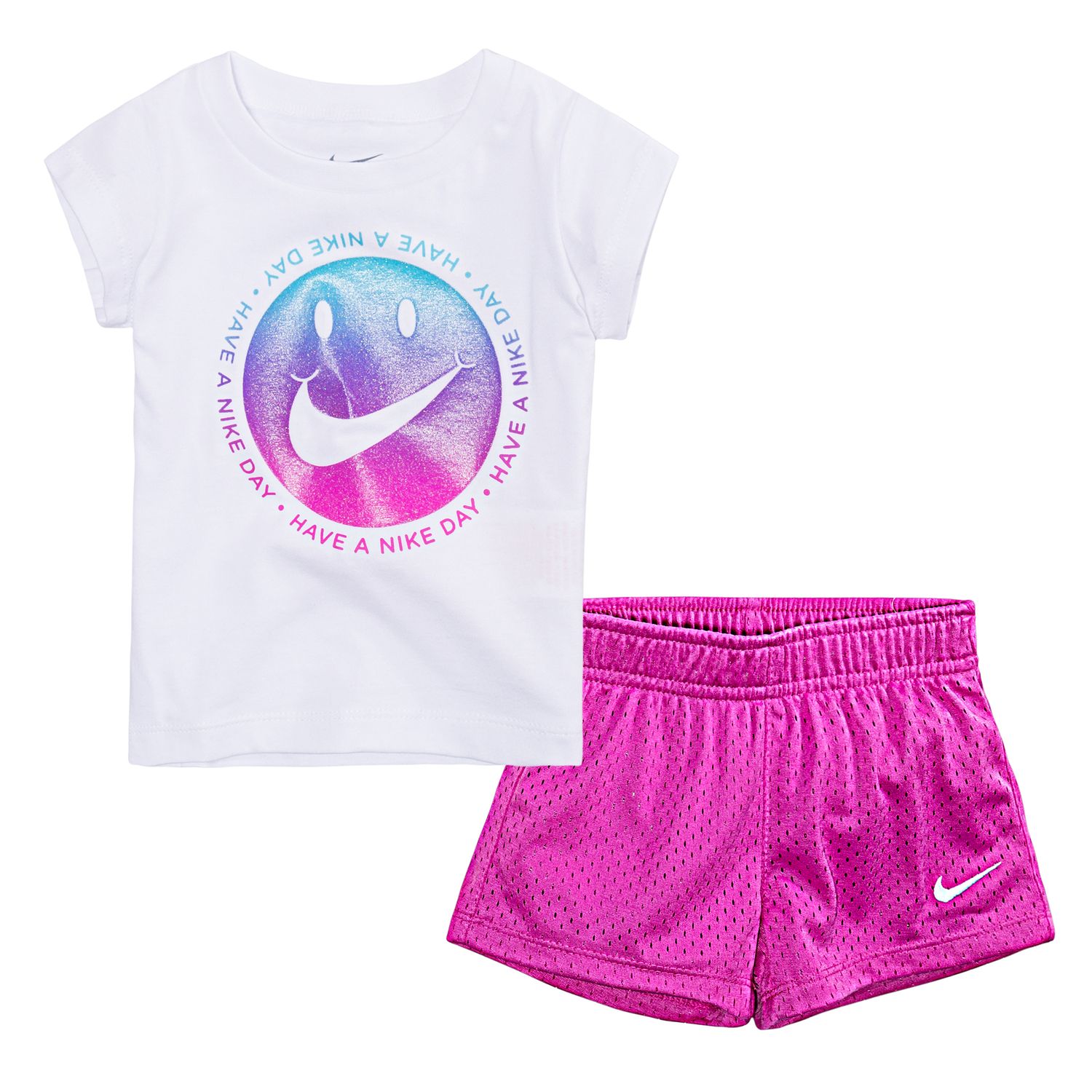 nike short and jumper set