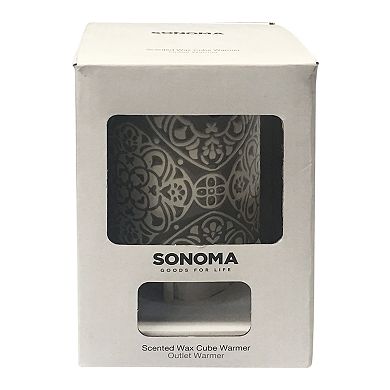 Sonoma Goods For Life® Medallion Outlet Wax Melt Warmer 