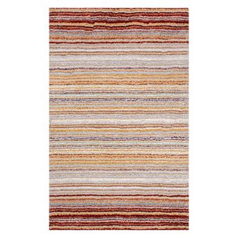 nuLOOM Classic Stripe Shag Rug