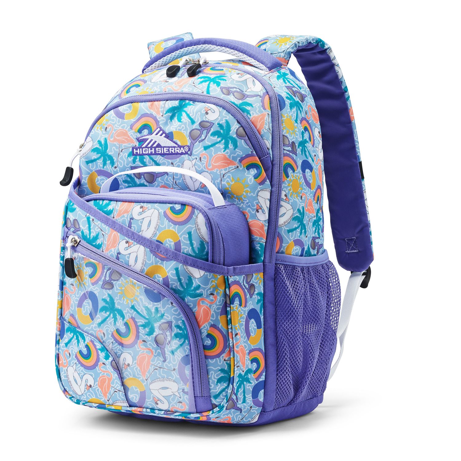 high sierra backpack with lunch bag