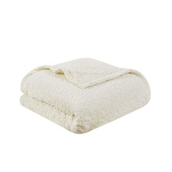Woolrich Burlington Cozy Soft Solid Berber Brushed Bed Blanket
