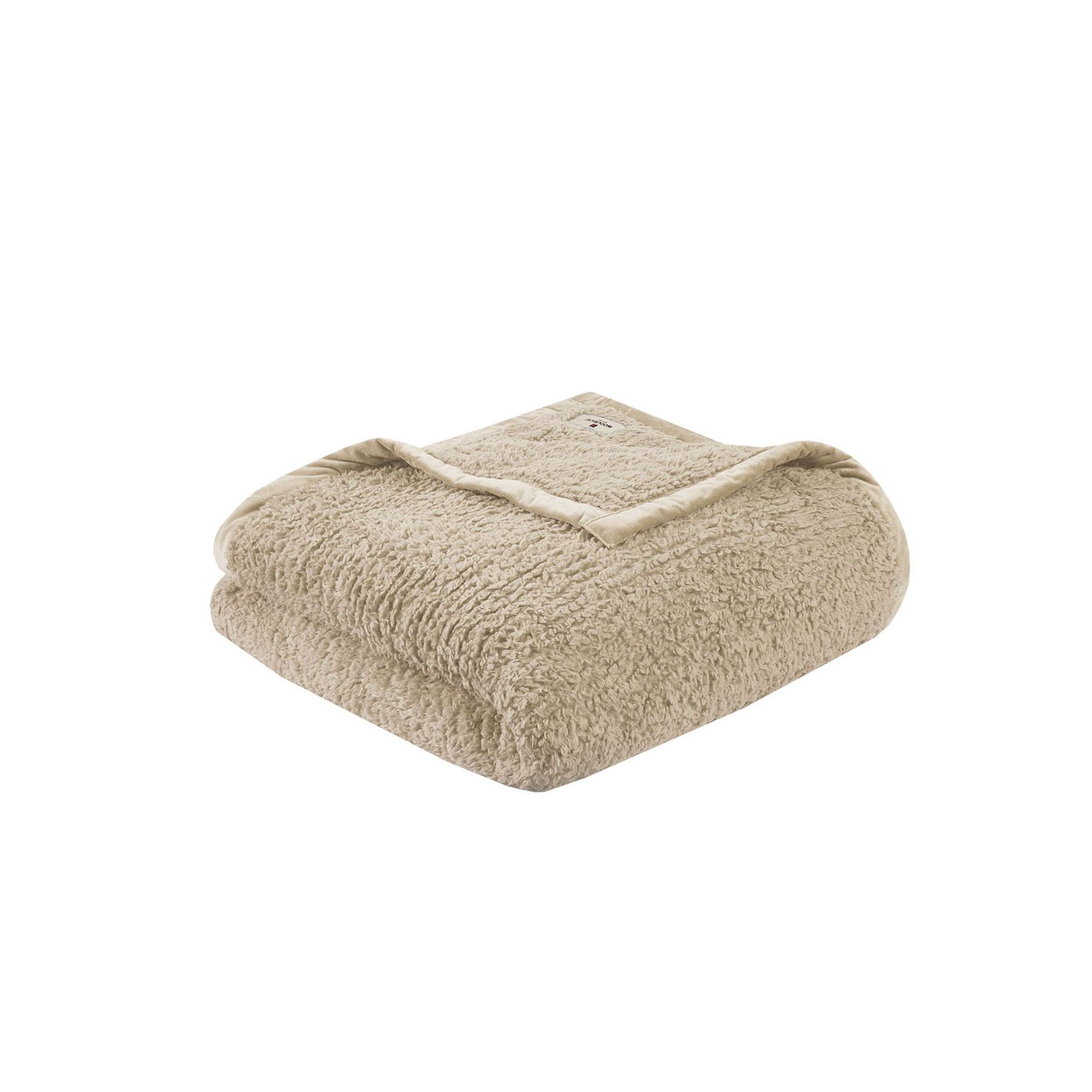 Woolrich Burlington Cozy Soft Solid Berber Brushed Blanket