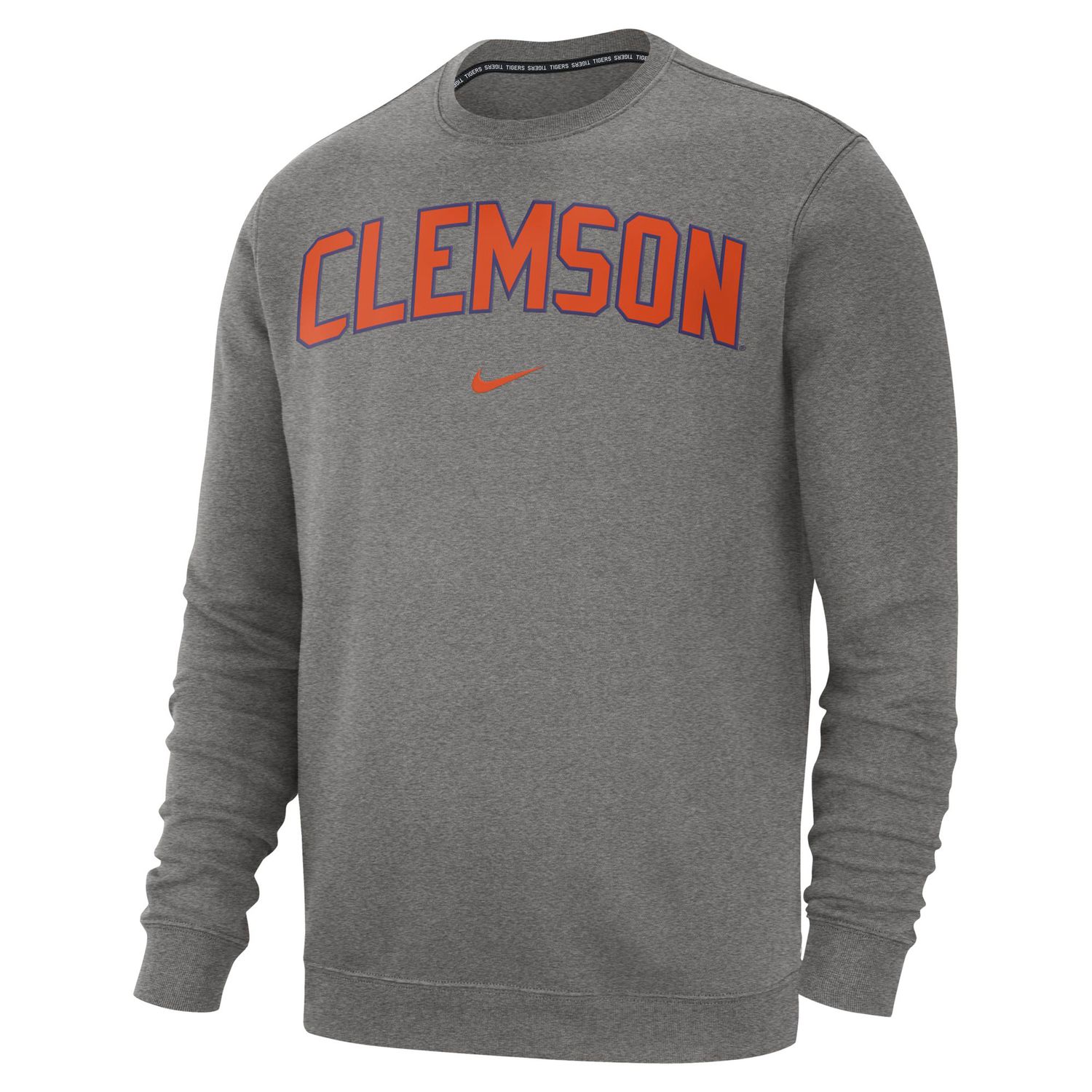 clemson nike crewneck sweatshirt