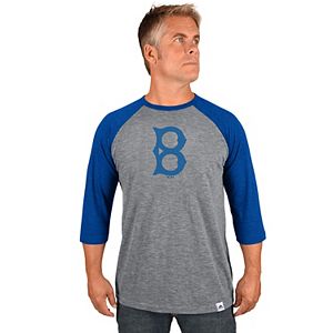 Men’s Majestic Los Angeles Dodgers Cooperstown Raglan Tee