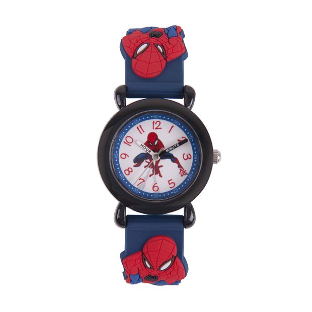 Marvel Spider Man Kids Time Teacher Watch