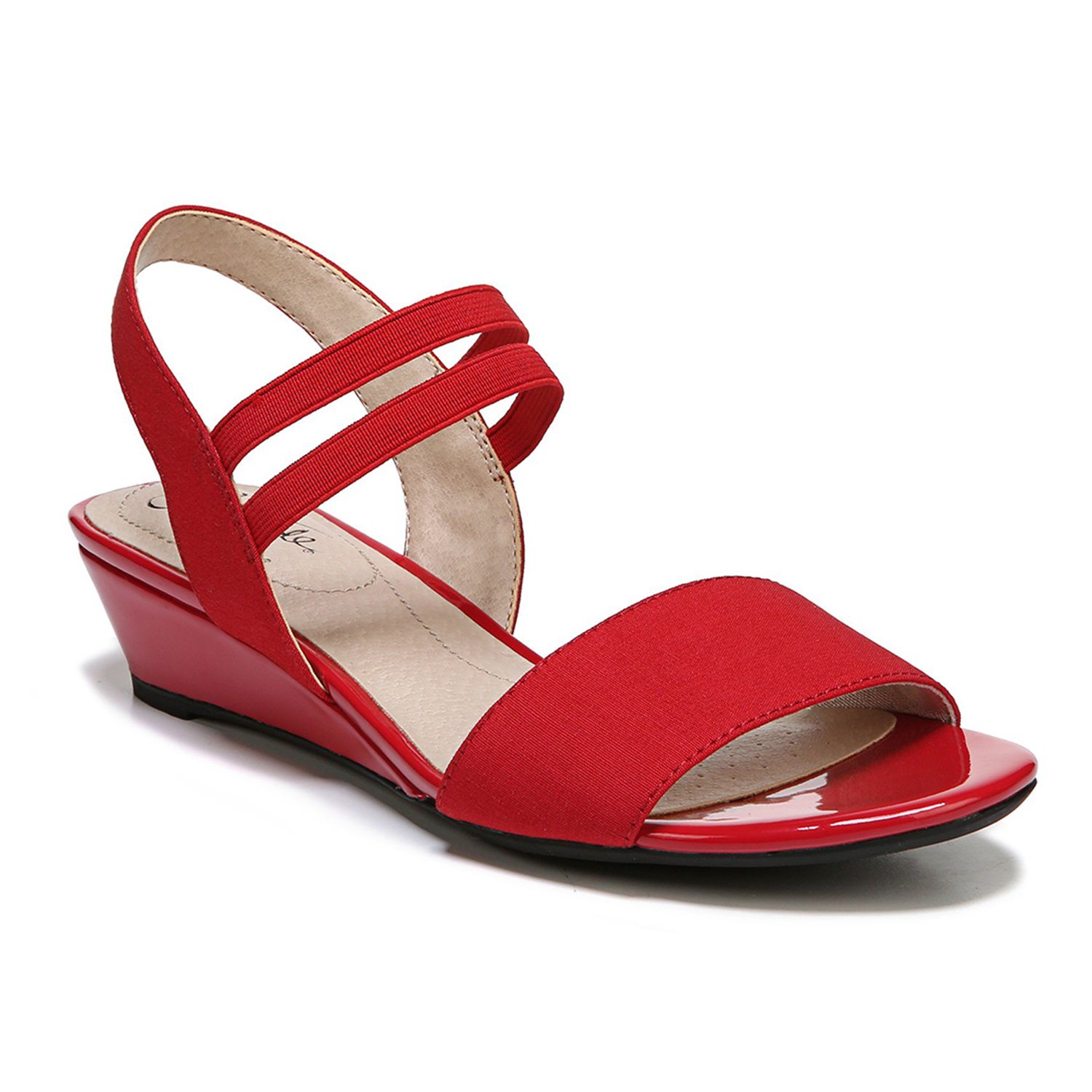 kohls red sandals