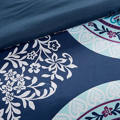 Intelligent Design Eleni Boho Comforter Set with Bed Sheets