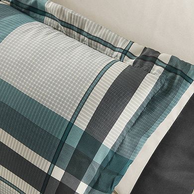 Intelligent Design Roger Plaid Comforter Set with Sheets