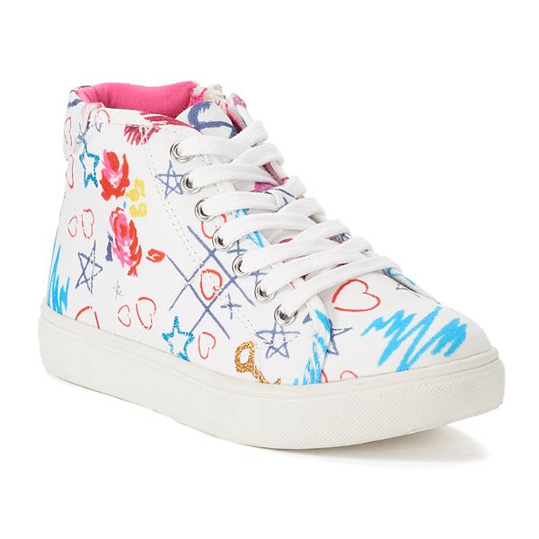 So Magician Girls High Top Sneakers