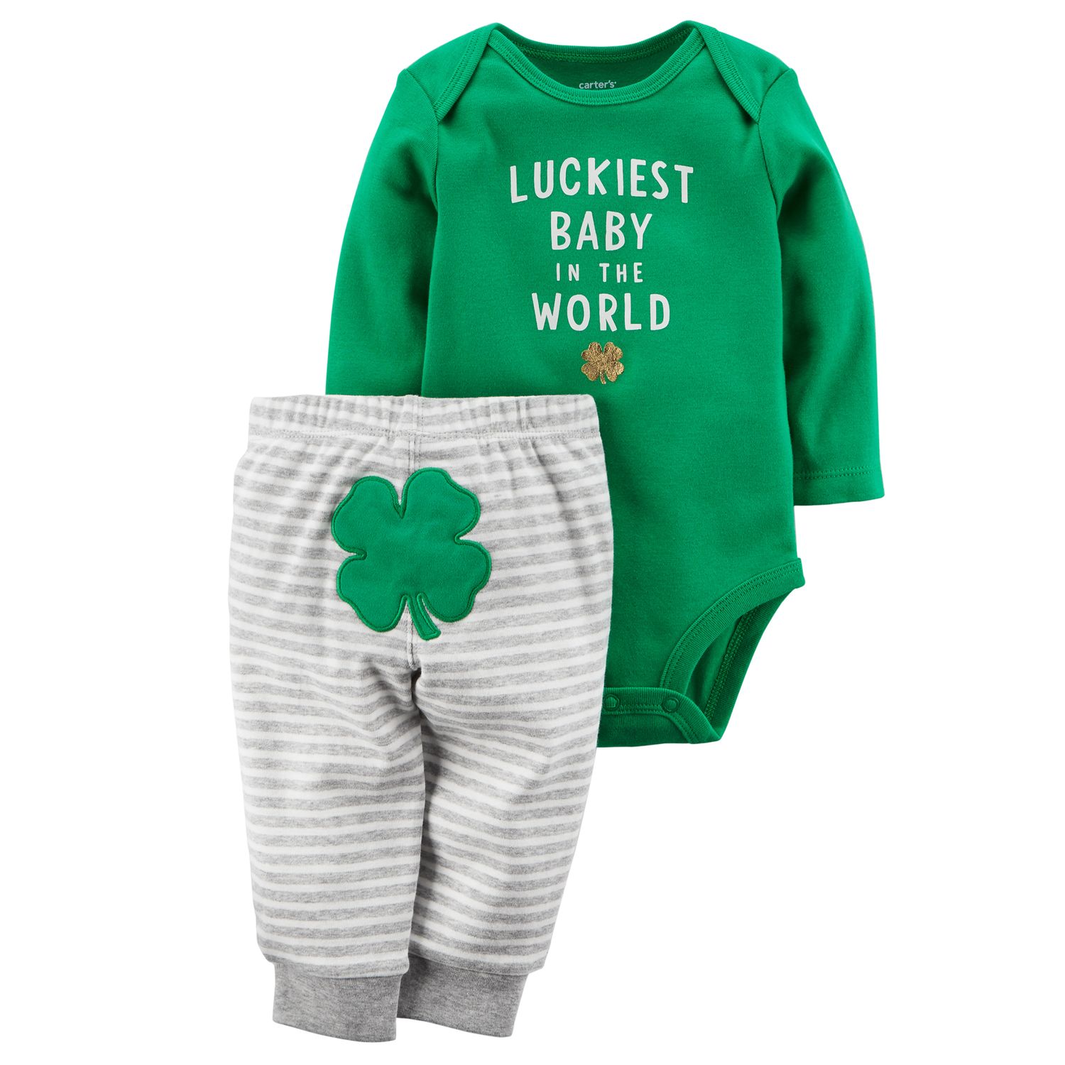 st patricks baby outfit