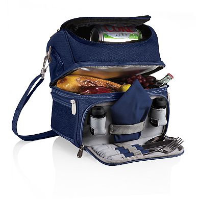 Picnic Time North Carolina Tar Heels 7-Piece Insulated Cooler Lunch Tote Set