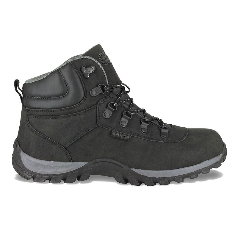 Nord Trail Edge High Mens Waterproof Hiking Boots, Size: Medium (9.5), Bla