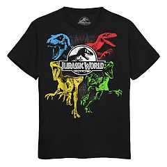 Boys Graphic T Shirts Kids Jurassic Park Tops Tees Tops Clothing Kohl S - android 17 ranger shirt roblox code