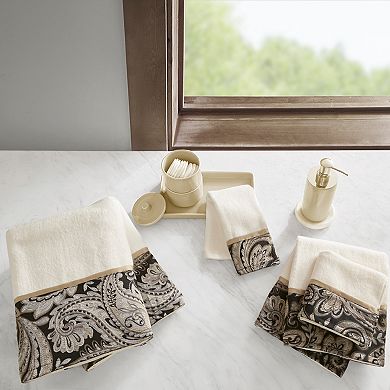 Madison Park Whitman Jacquard 6-piece Bath Towel Set