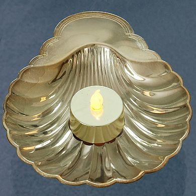 LumaBase Amber LED Tealight Candle 12-piece Set