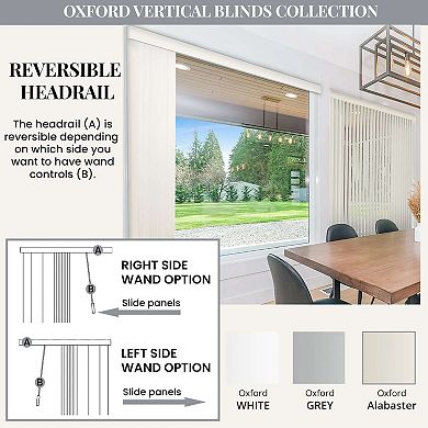 Chicology Cordless 3.5-inch Vertical Blinds