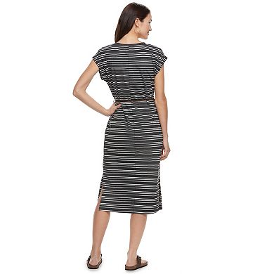 Women's Sonoma Goods For Life® V-Neck Midi Dress