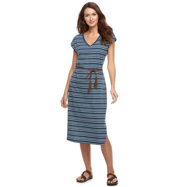 Women's Sonoma Goods For Life® V-Neck Midi Dress