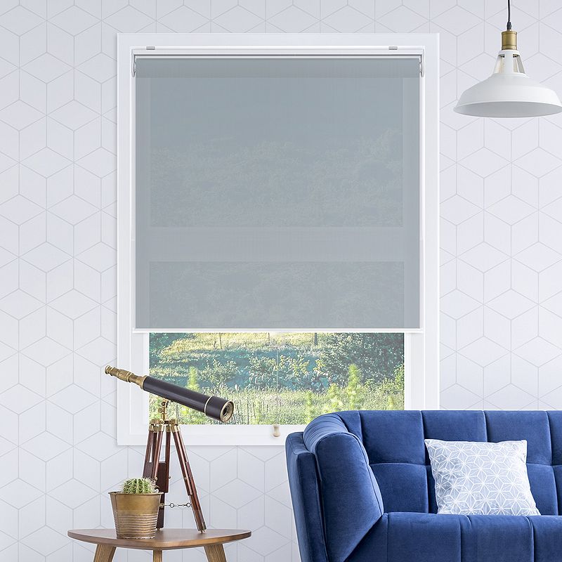 CHICOLOGY Snap-N -Glide Cordless Roller Shade  Urban Grey (Light Filtering) 48 W X 72 H