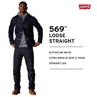 Men's Levi's® 569™ Stretch Loose-Fit Straight-Leg Jeans 