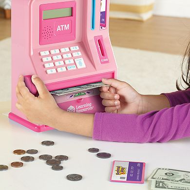 Learning Resources Pretend and Play Teaching ATM Bank