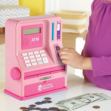 Learning Resources Pretend and Play Teaching ATM Bank