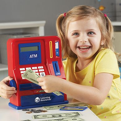 Learning Resources Pretend and Play Teaching ATM Bank