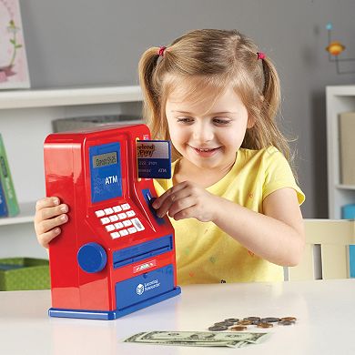 Learning Resources Pretend and Play Teaching ATM Bank