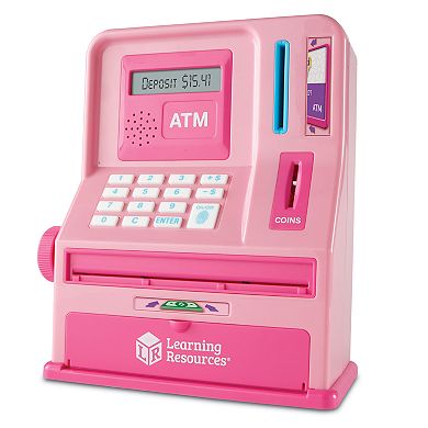 Learning Resources Pretend and Play Teaching ATM Bank