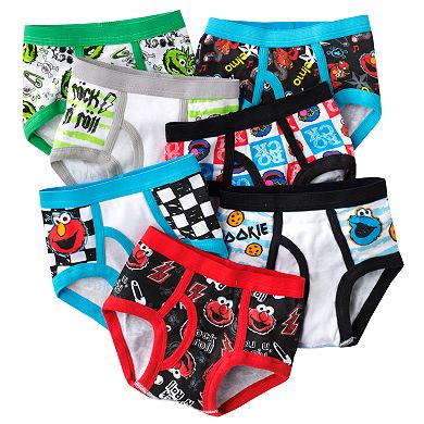 Sesame Street Elmo 7-pk. Briefs - Toddler Boy