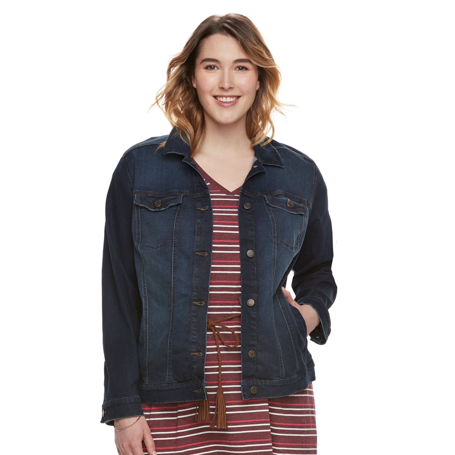 kohl's sonoma jean jacket