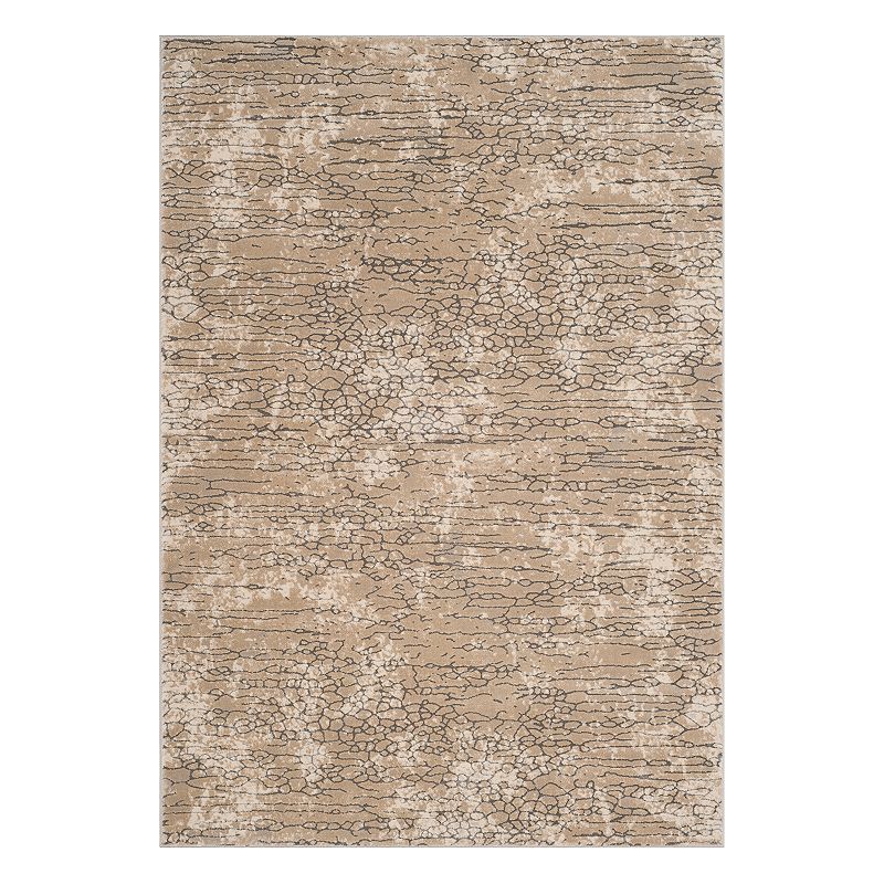 Safavieh Meadow Monica Abstract Rug, Beig/Green, 8X10 Ft