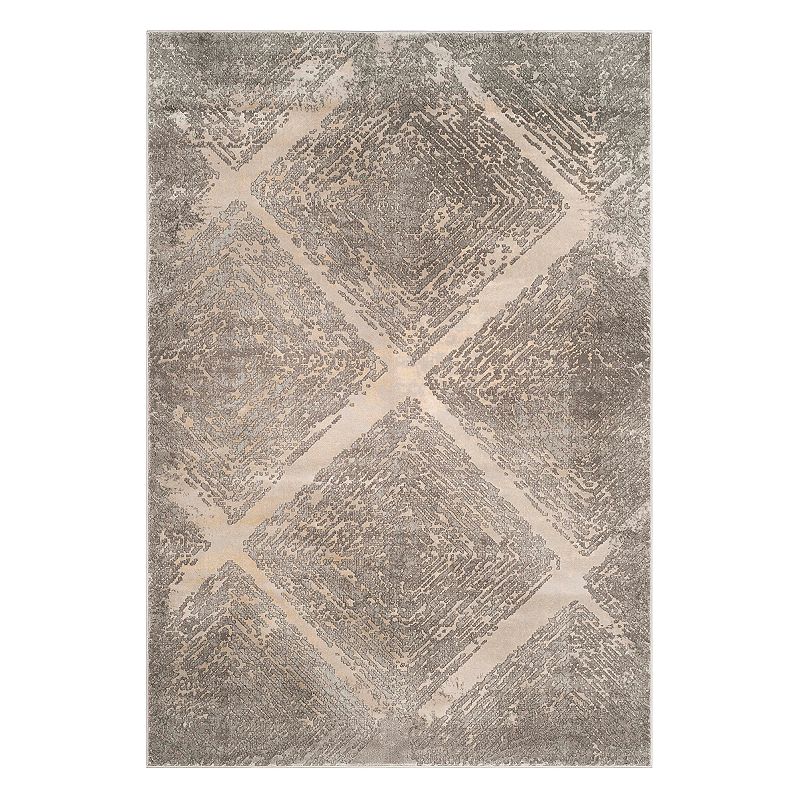 Safavieh Meadow Lily Abstract Rug, Beige, 8X10 Ft