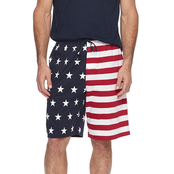 Mens american flag store swim trunks kohls