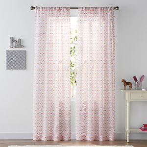 Sonoma Goods For Life Kids Cat Blackout 2 Pack Window Curtains
