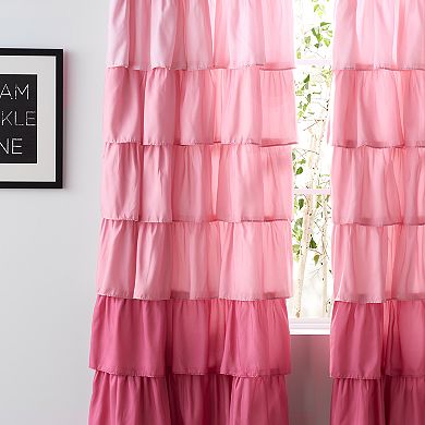 Sonoma Goods For Life™ Kids Ruffle 2-pack Window Curtains