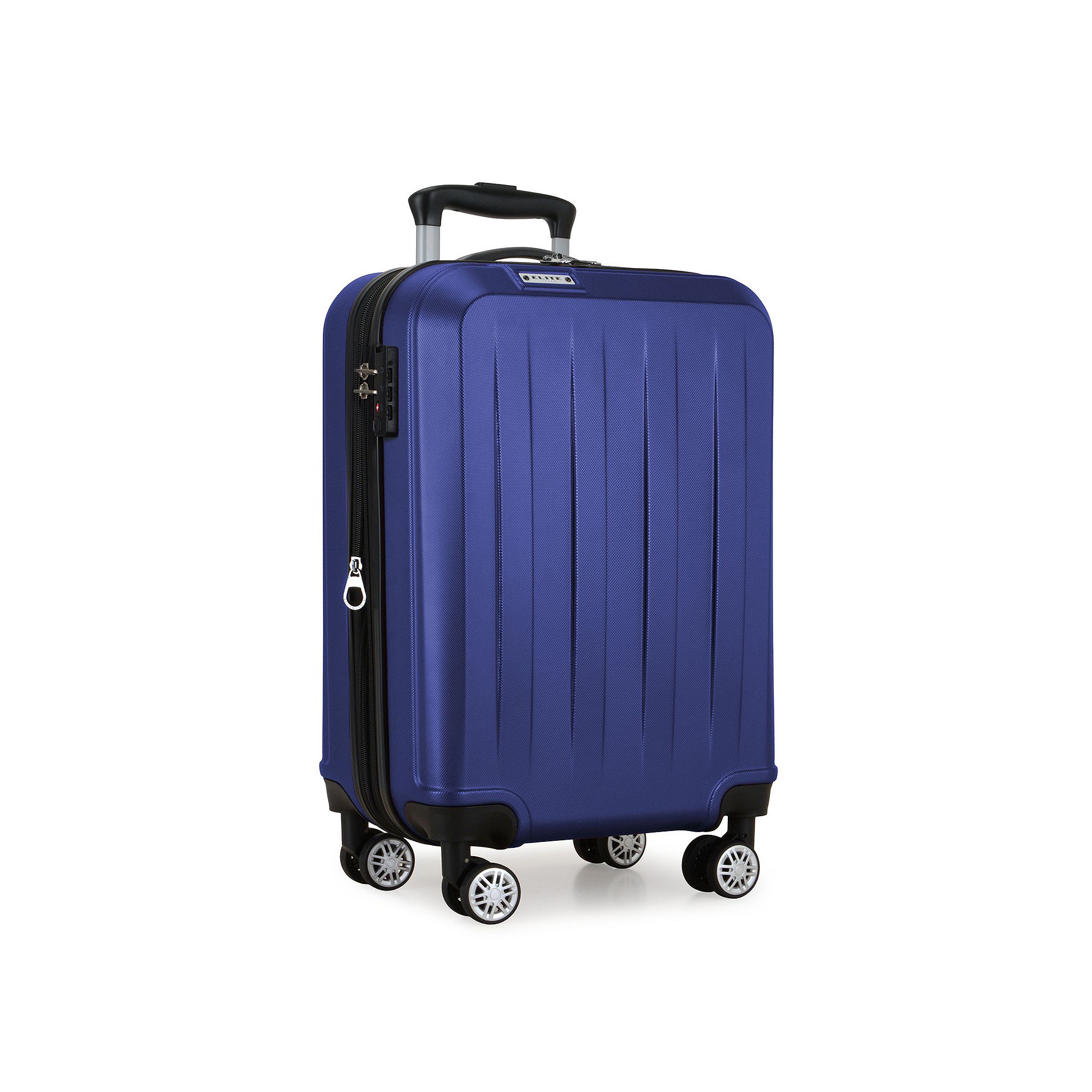 Elite Dori Expandable Carry-On Spinner Luggage, Blue