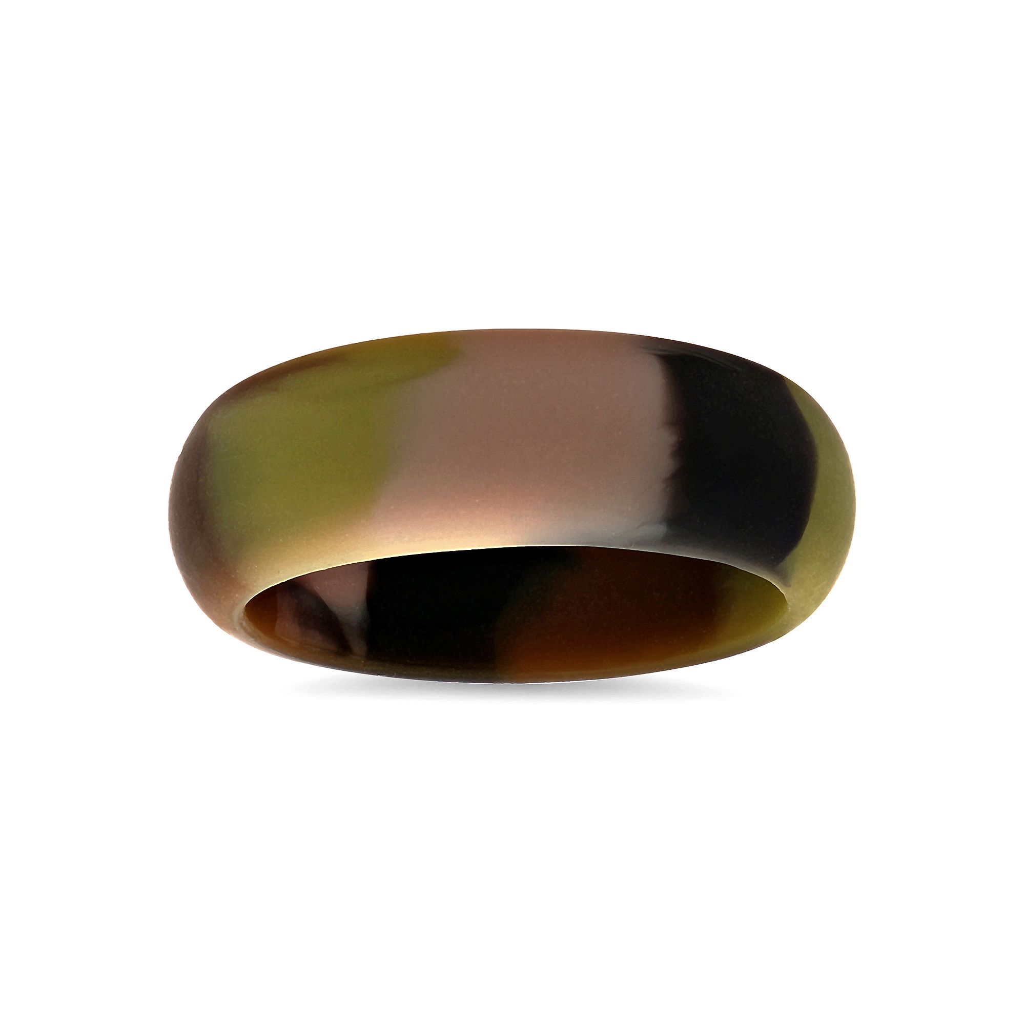 Silicone Ring, Womens, Size: 6, Camouflage
