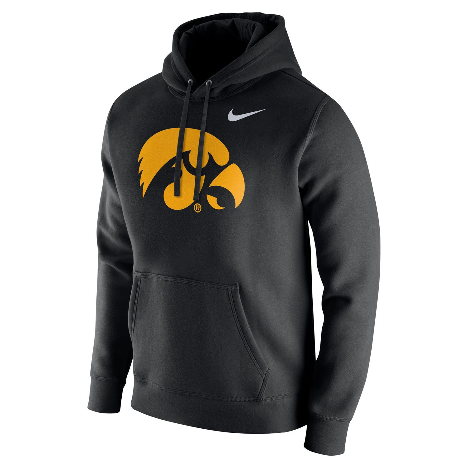 Men's Nike Iowa Hawkeyes Club Fleece Hoodie