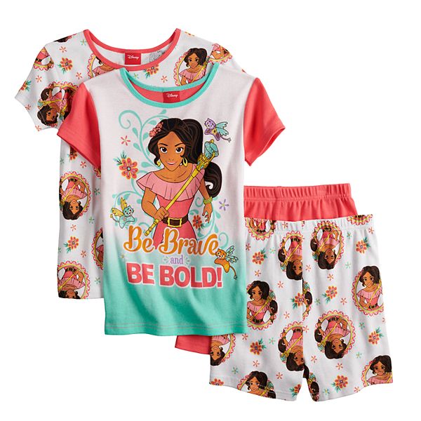 Disney s Elena of Avalor Girls 4 10 Top Shorts Pajama Set