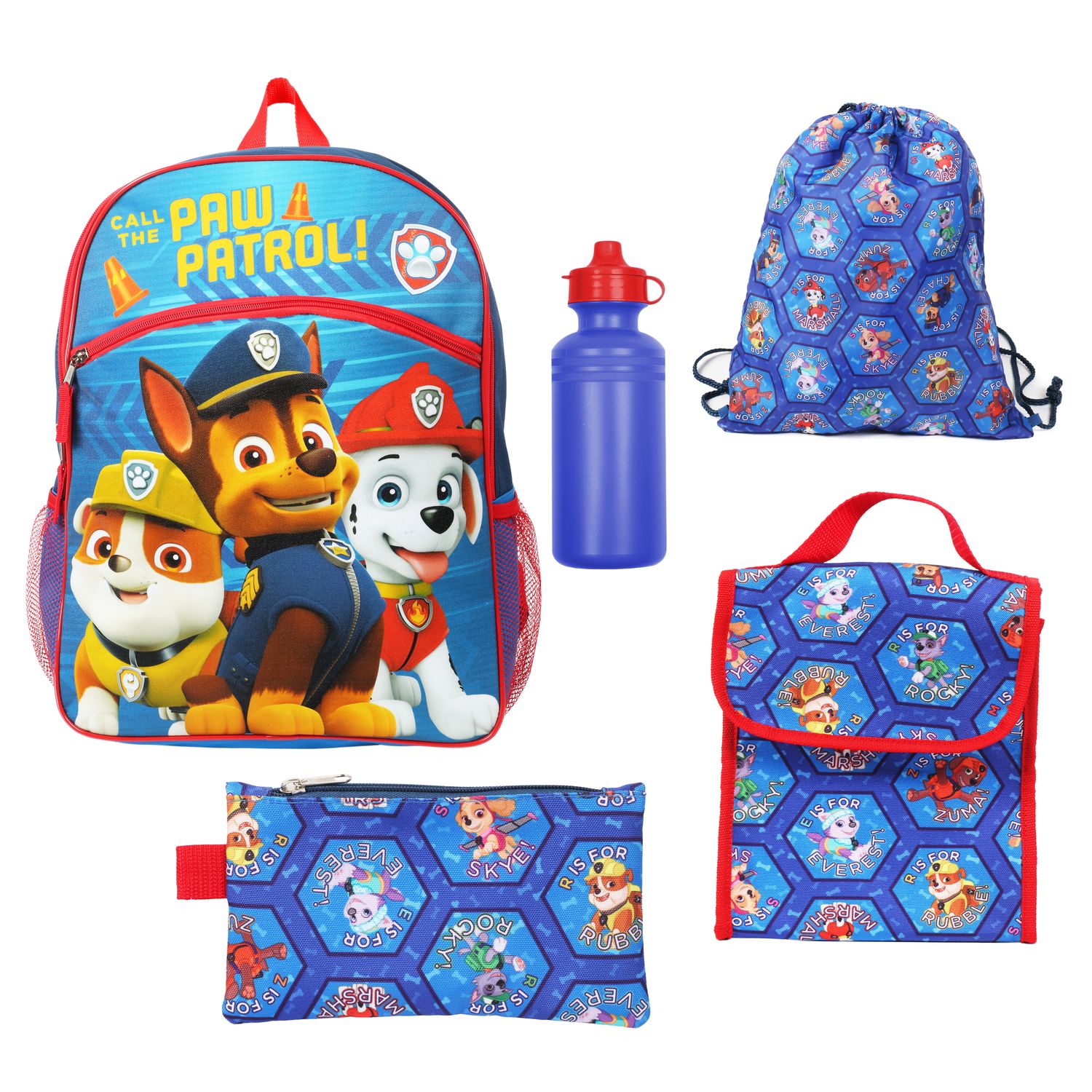 paw patrol luggage set