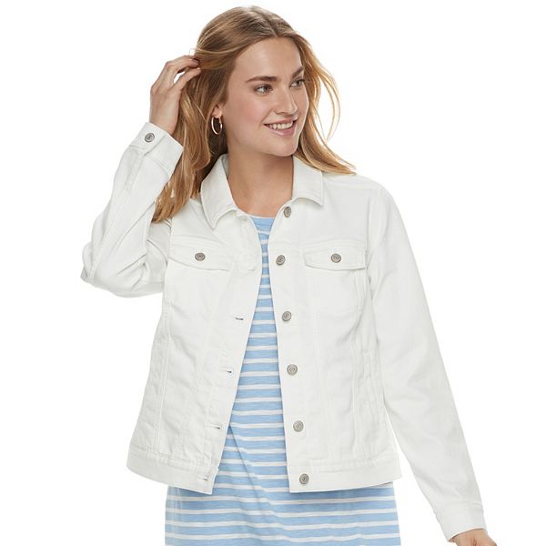 HOT* Women's Sonoma Goods For Life Crop Jean Jacket only $12.50 (Reg. $50!)