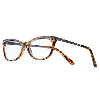 Women's Modera by Foster Grant Arista Crystal Accent Cat-Eye Reading Glasses