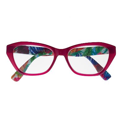 Women's Modera by Foster Grant Kensie Floral Cat-Eye Reading Glasses