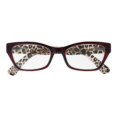 Women's Modera by Foster Grant Marcia Leopard Cat-Eye Reading Glasses