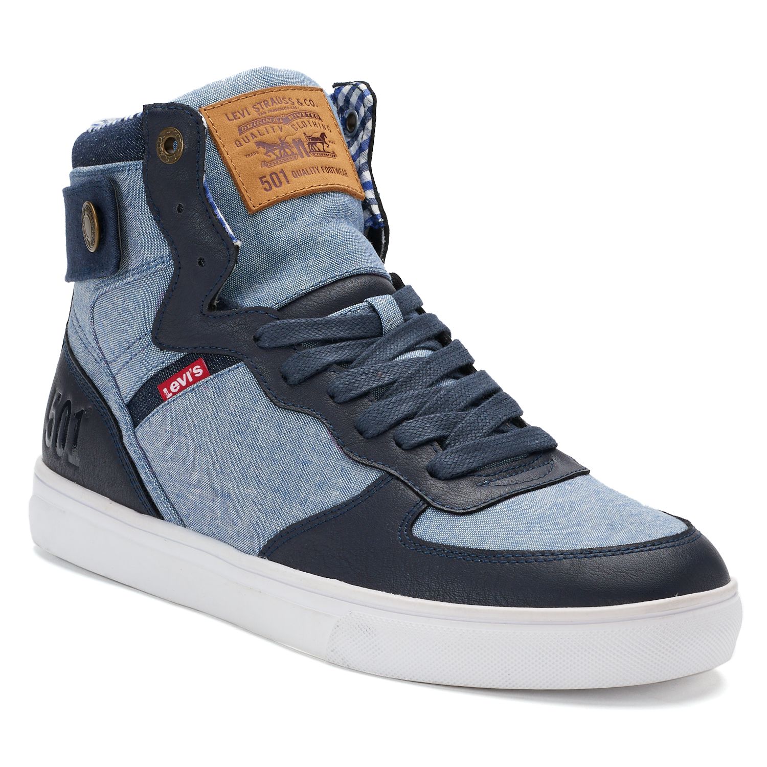 high top levi shoes